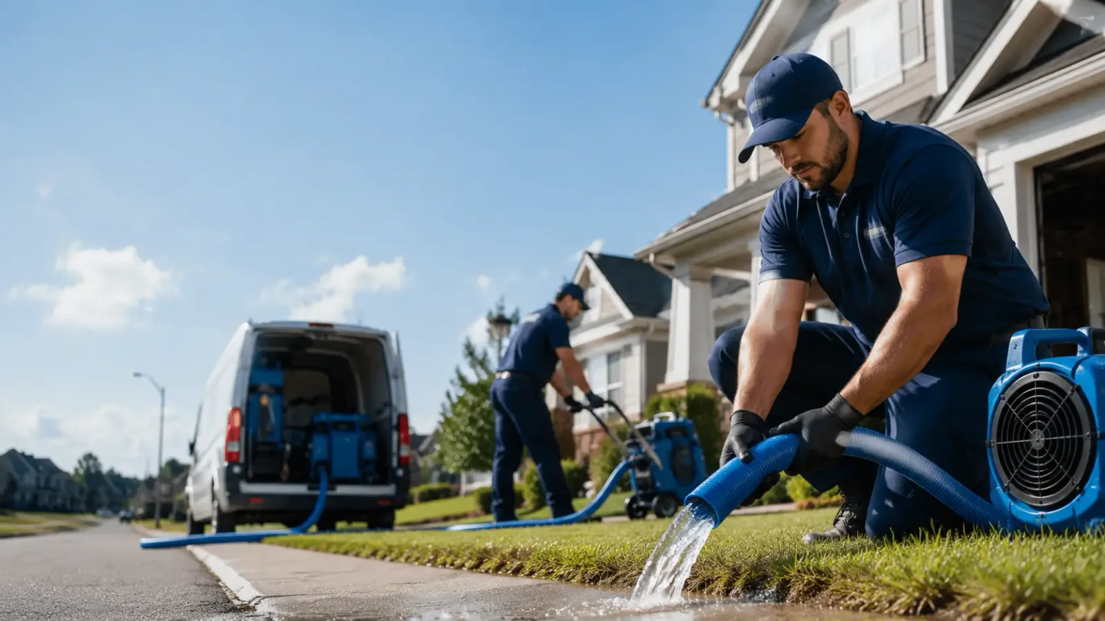 Flood Damage Restoration in Bay Center, WA